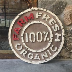 Farm Fresh 100% Organic Wall Mount